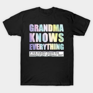 Grandma Knows Everything T-Shirt